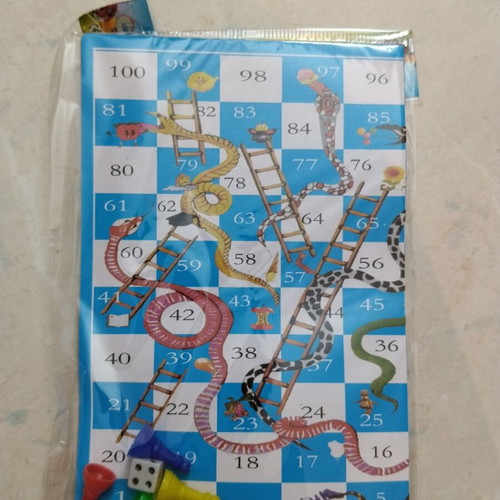 Snakes and Ladders board games new, set of 25 small