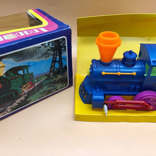 Anco Toys wind-up train 1980 like new