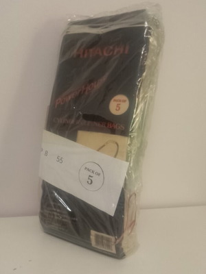 Hitachi vacuum cleaner bags pack of 5 like new