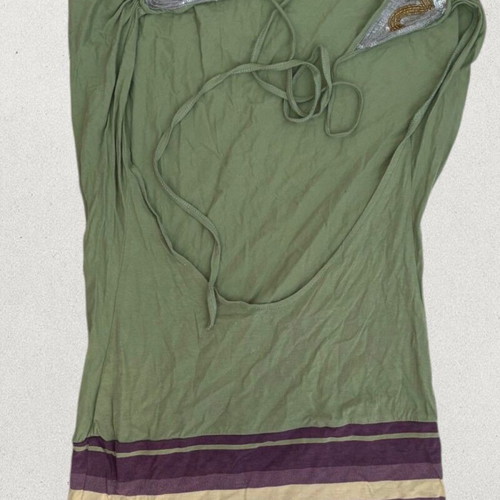 Replay Medium cotton blouse like new, green, backless design