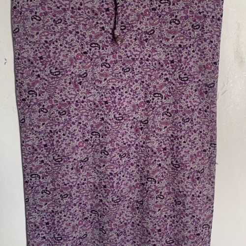 Naf Naf summer skirt knee-length like new, purple, size L