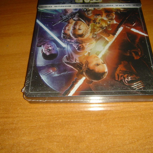 Star Wars The Force Awakens Steelbook καινούργιο, αγγλική έκδοση 4K Ultra HD Blu-Ray