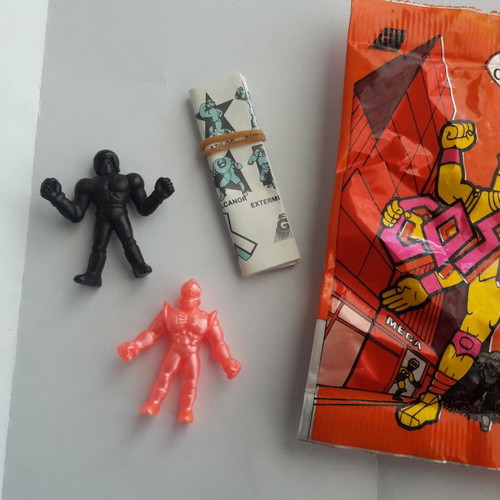 Cosmix Aliens used, pack of 7 figure packets