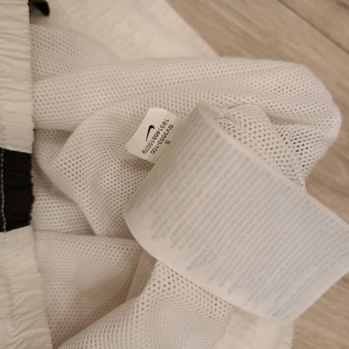 Nike white track pants used, street style