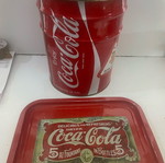 Coca Cola αναμνηστικά μεταχειρισμένα, 2 τεμάχια