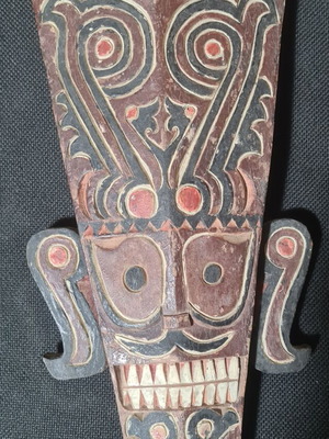 Singasinga Batak Wood Carving from Indonesia new