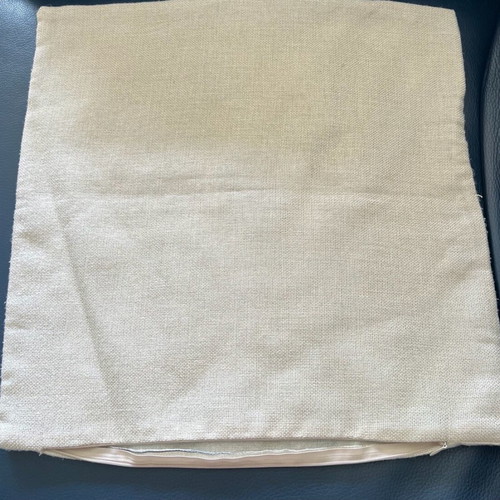 Pillow cover used 45x45 with Cavalier King Charles dog print