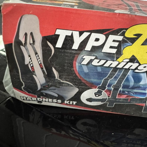 Type R 3 Point Racing Seat Belts Blue new