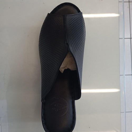 Platform sandals black, genuine leather, soft sole, new