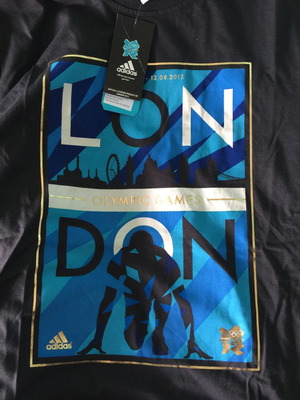 Adidas T-Shirt κοντομάνικο καινούργιο με στάμπα London Olympic Games
