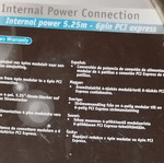 Internal computer power cable new
