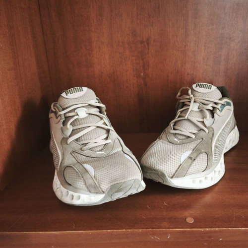Puma Softride Frequence men's athletic shoes used, size 44, gray