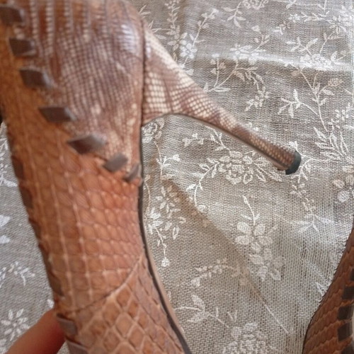 Dior leather pumps like new, beige and brown