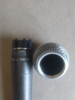 DTECH U.S.A DM-58 dynamic microphone used