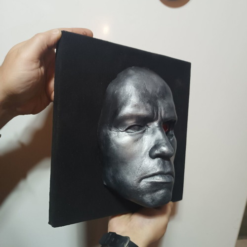 Arnold Schwarzenegger Lifecast Wall Decoration like new