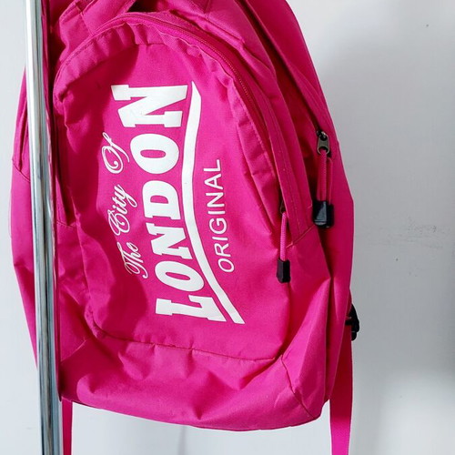 School bag for girls, pink