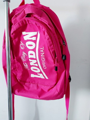 School bag for girls, pink