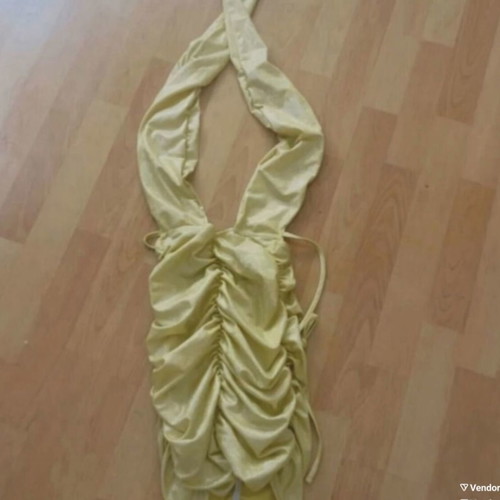 Bubblegun yellow mini dress, new with tags