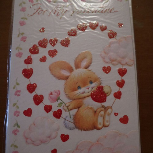 Valentine's Day cards new, set of 2 pieces
