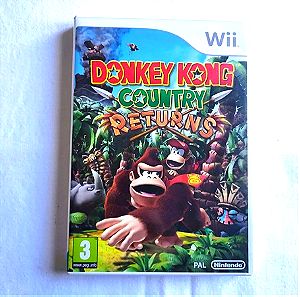 DONKEY KONG COUNTRY RETURNS Nintendo Wii