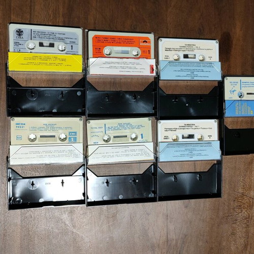 Cassette tapes used, pack of 7 in excellent condition