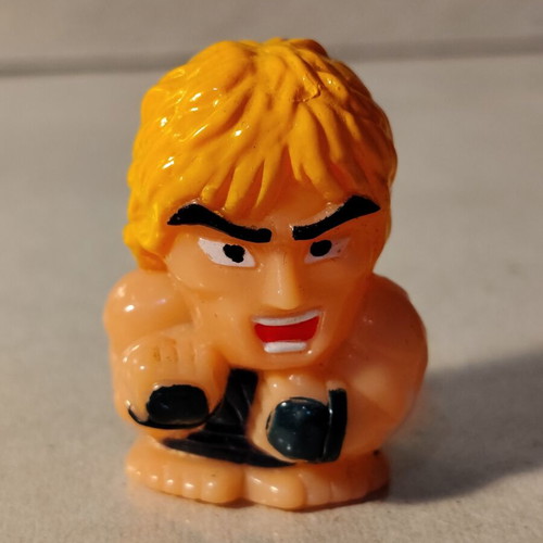 Vintage Street Fighter II finger puppets set of 6 used, Capcom 90s