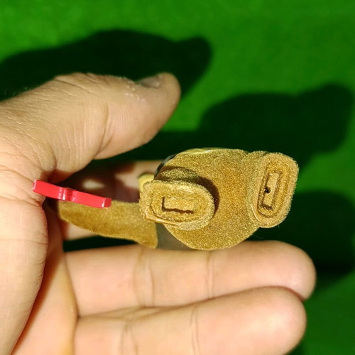 Masha and the Bear Bear figure used with electric guitar