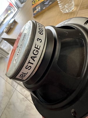 JBL Stage 3 speakers used, center channel