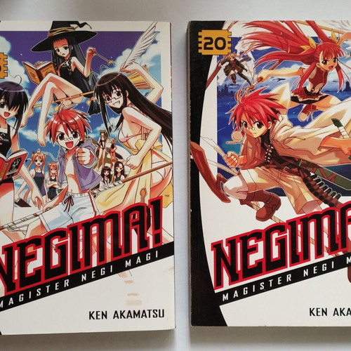 Negima manga volumes 6, 9, 10, 11, 13, 15, 20 like new