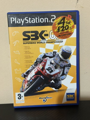 SBK-07 Superbike World Championship PS2 game, used