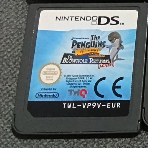 The Penguin of Madagascar DS game used in very good condition