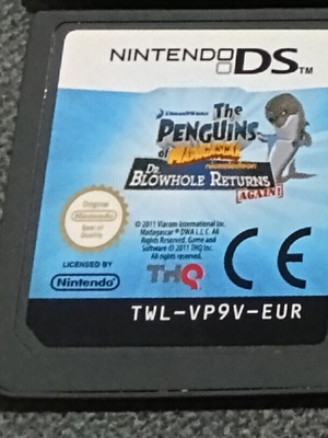 The Penguin of Madagascar DS game used in very good condition