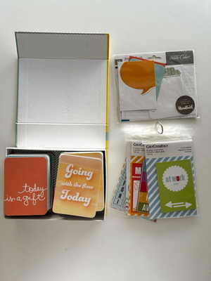 Project Life Scrapbooking Card Set, large