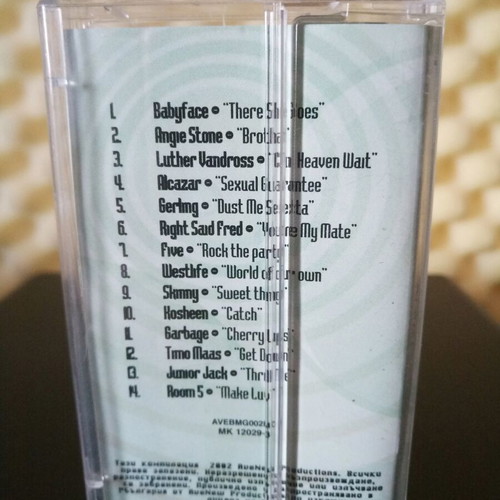 Hits to the max vol. 1 used audio album cassette
