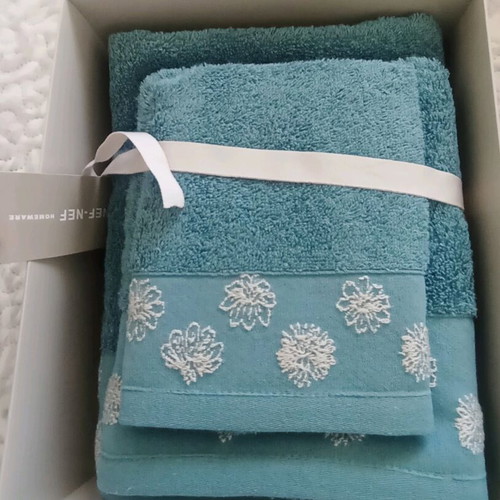 Nef Nef towel set new, 3 pieces, cotton