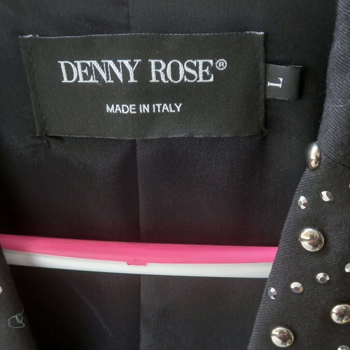 Denny Rose black jacket like new with studs
