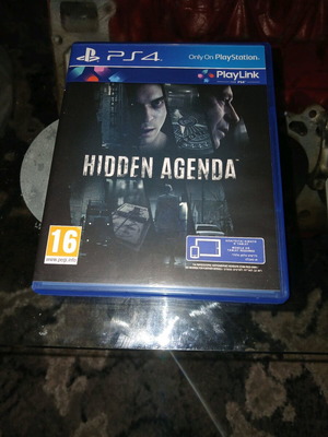Hidden Agenda PS4 σαν καινούργιο