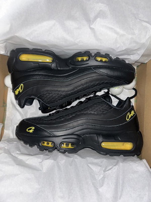Nike Corteiz 95 Shoes New Black and Yellow Size 41