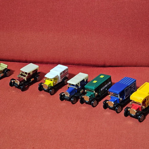 Vintage toy cars used, pack of 7, High speed