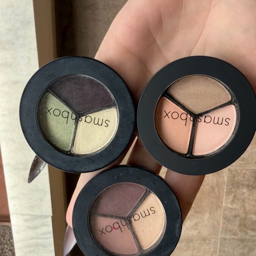 Smashbox eyeshadows like new, set of 3 pieces