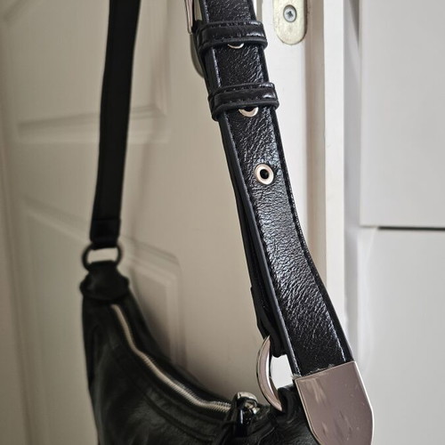 MNG shoulder bag like new, black