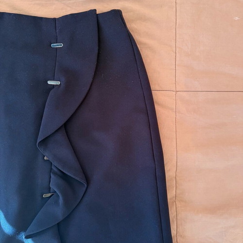 Black Zara short skirt in A-line, like new