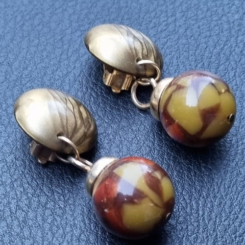 Vintage earrings unique, made in Italy