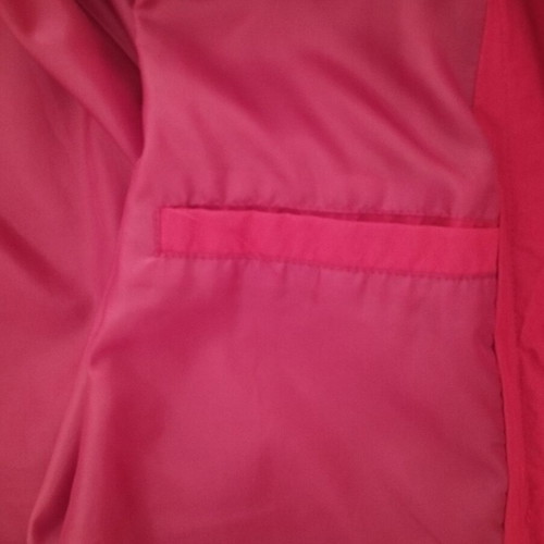 Claire Katrania women's trench coat used, red, size XL
