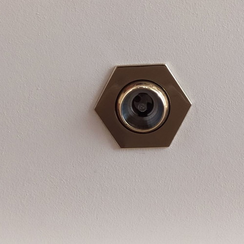 Spotlights gold hexagonal new exhibition piece