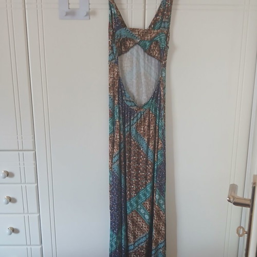 Celio long summer dress like new, colorful, size M