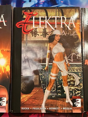 Elektra Marvel Knights Graphic Novels set of 3 like new
