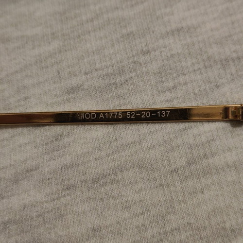 Ray-Ban B,L Usa sunglasses like new, gold color