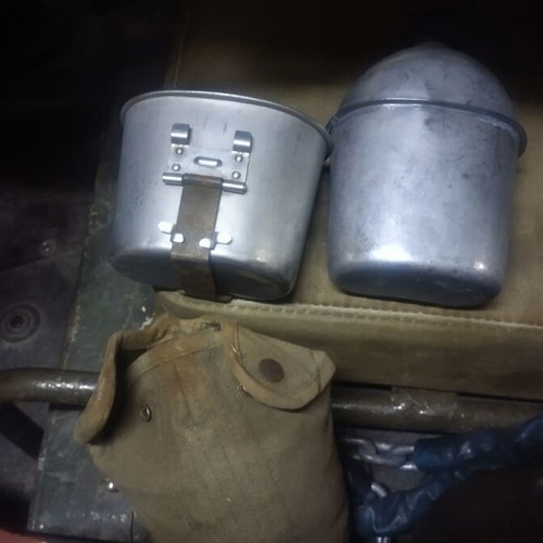 American military canteen used, 1970s Vietnam era