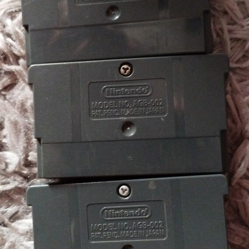 Game Boy Advance games like new Power Rangers, Scooby-Doo, Bratz